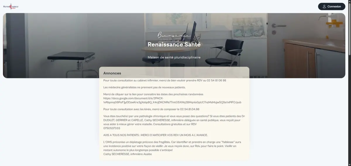 Maison de santé Renaissance Santé — visuel 1